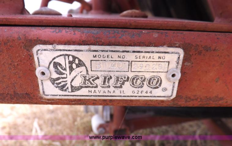 image for item H9159 Kifco B140 traveling water reel irrigation system