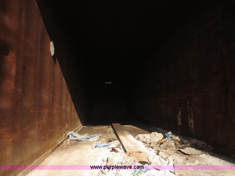 image for item I2219 1993 Clement SPCC-40-75 Refuse Blade waste transfer trailer