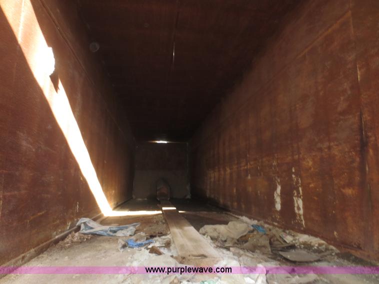 image for item I2219 1993 Clement SPCC-40-75 Refuse Blade waste transfer trailer