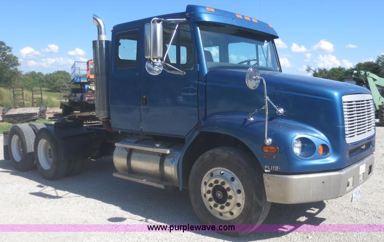 image for item I2222 1996 Freightliner FL112 semi truck