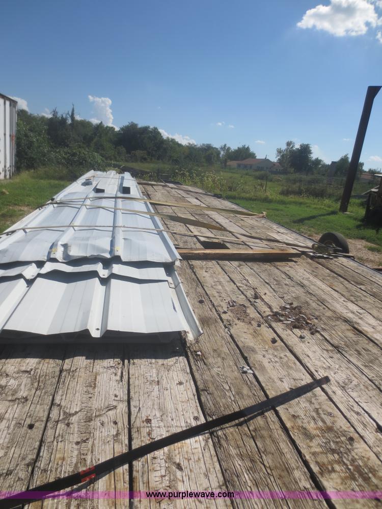 image for item I2224 1996 shop built gooseneck trailer