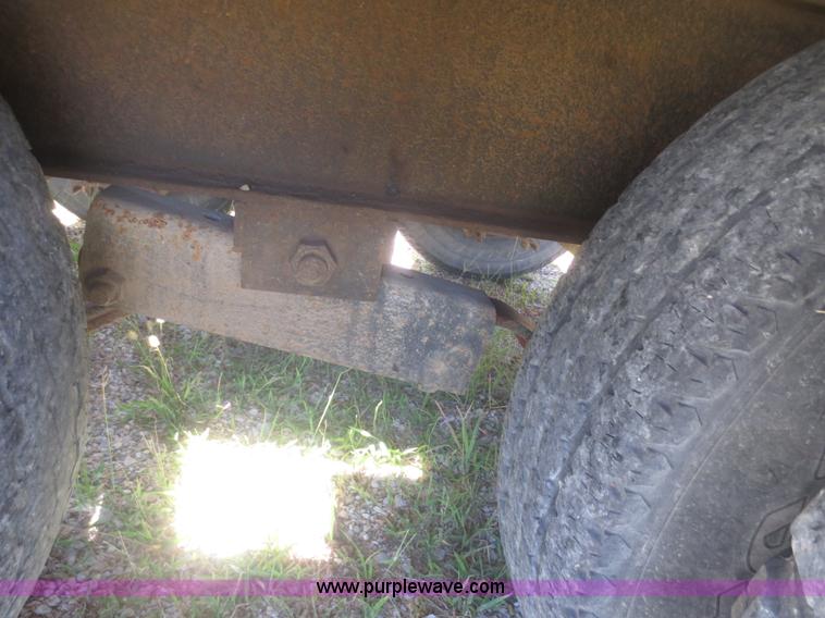 image for item I2224 1996 shop built gooseneck trailer