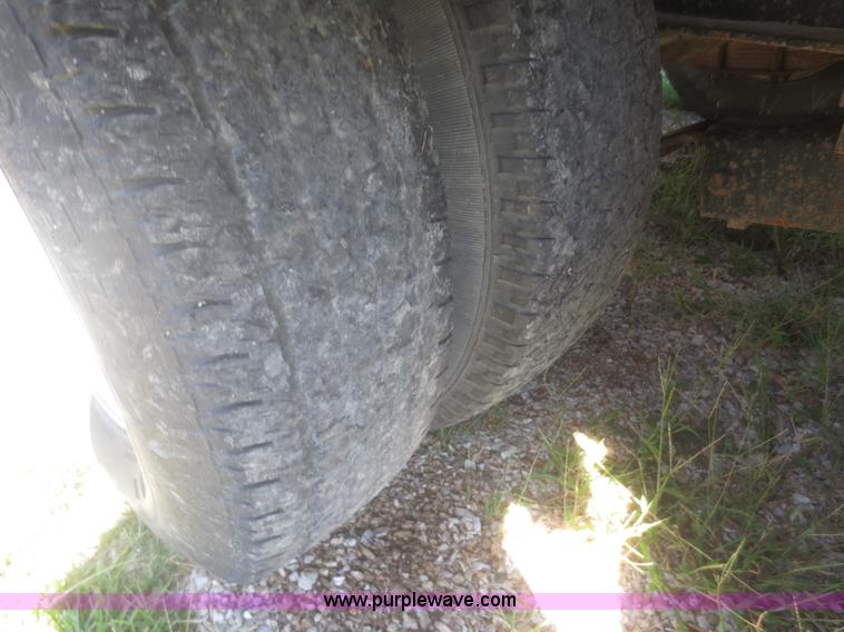 image for item I2224 1996 shop built gooseneck trailer