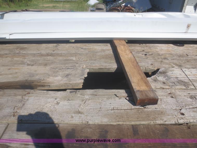 image for item I2224 1996 shop built gooseneck trailer