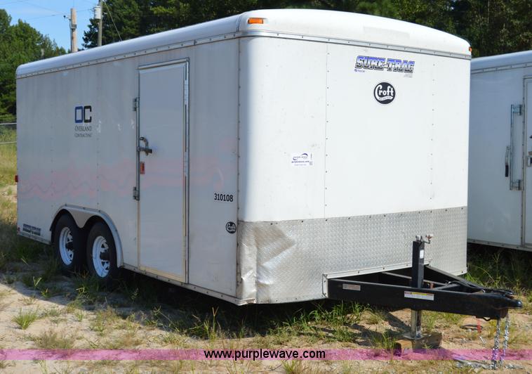 image for item I2988 2012 Sure Trac enclosed trailer