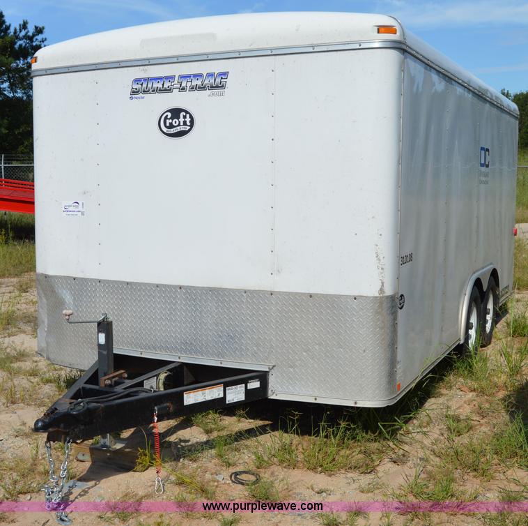 image for item I2988 2012 Sure Trac enclosed trailer