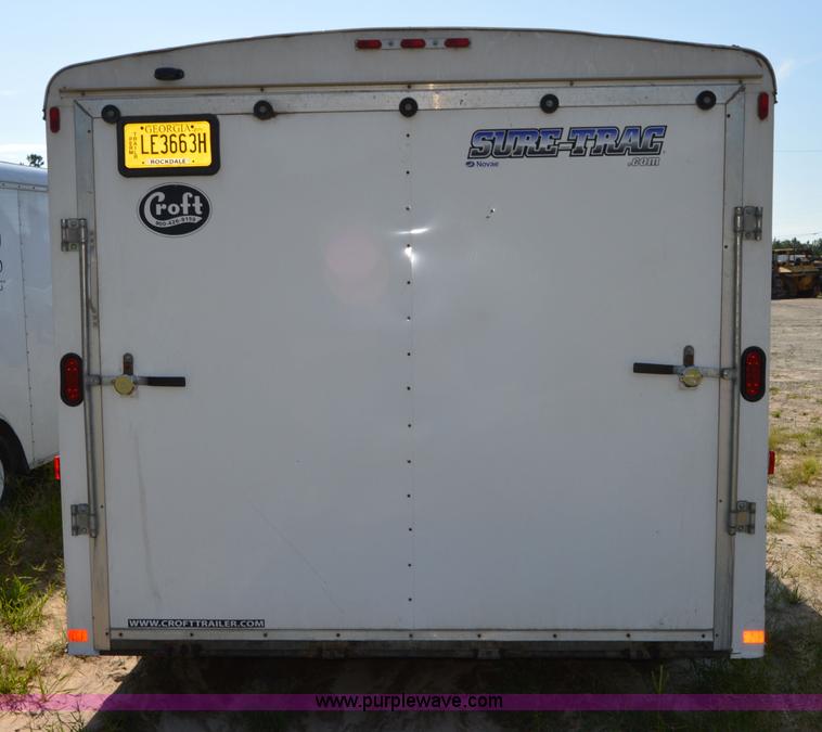 image for item I2988 2012 Sure Trac enclosed trailer