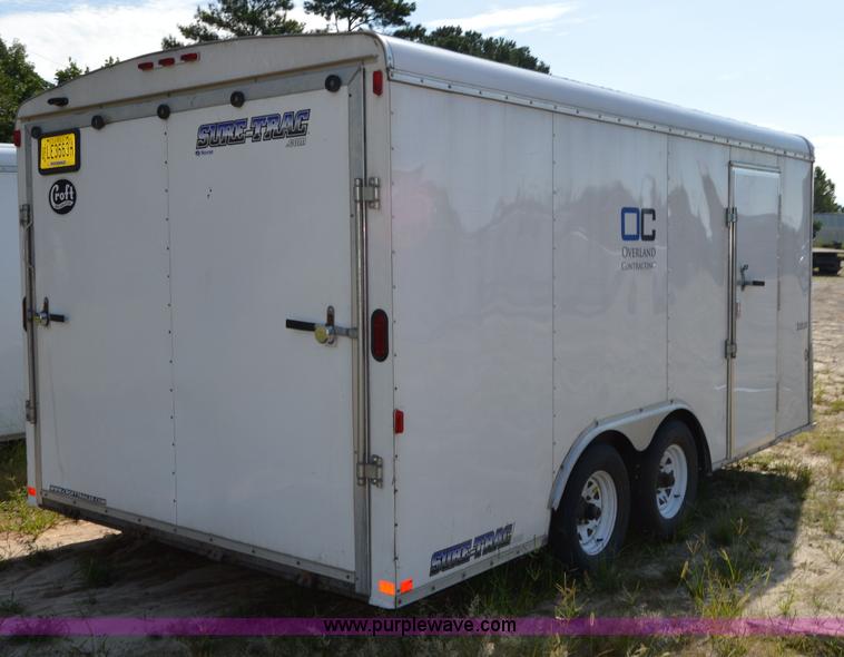 image for item I2988 2012 Sure Trac enclosed trailer