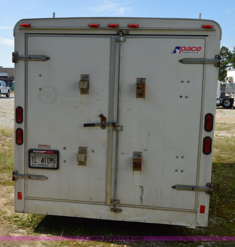 image for item I2989 2005 Pace American enclosed trailer
