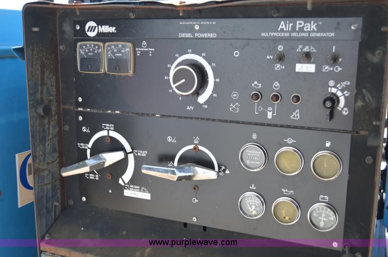 image for item I2990 Miller Air Pak Multiprocess welding generator
