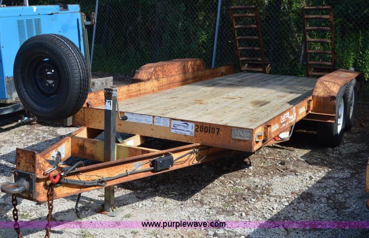 image for item I2991 1997 Load Trail 5T162CEDBTW equipment trailer