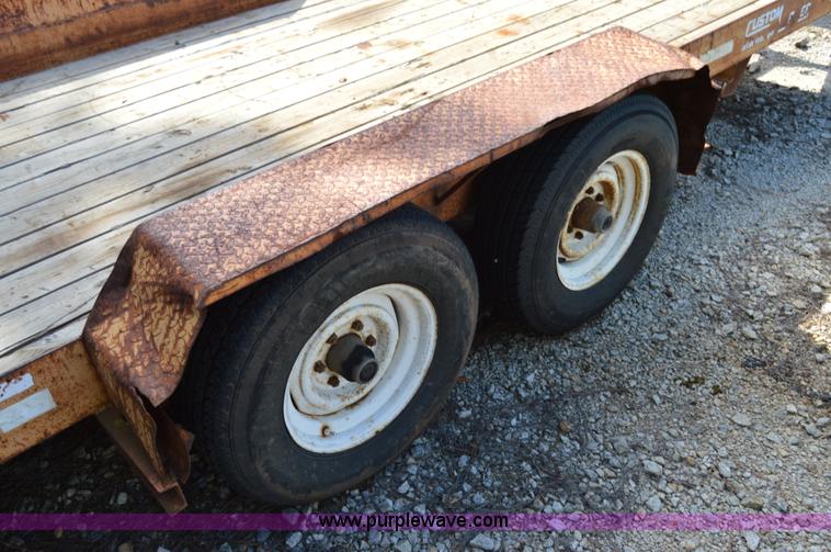 image for item I2991 1997 Load Trail 5T162CEDBTW equipment trailer