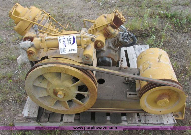 image for item I6138 Ingersoll Rand 100 air compressor