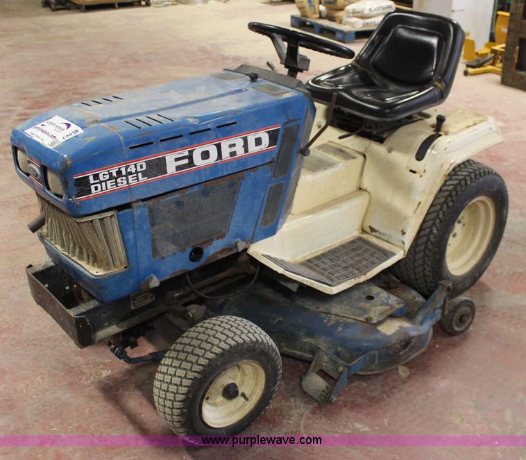 image for item J2038 Ford LGT140 lawn mower