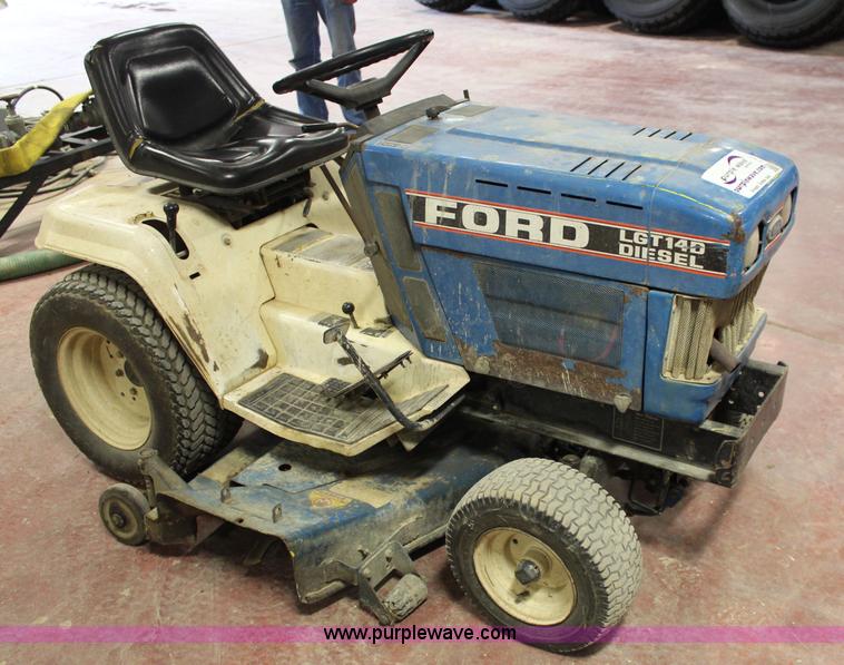 image for item J2038 Ford LGT140 lawn mower