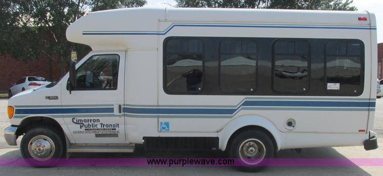 image for item J2454 2003 Ford E350 Super Duty Startrans bus