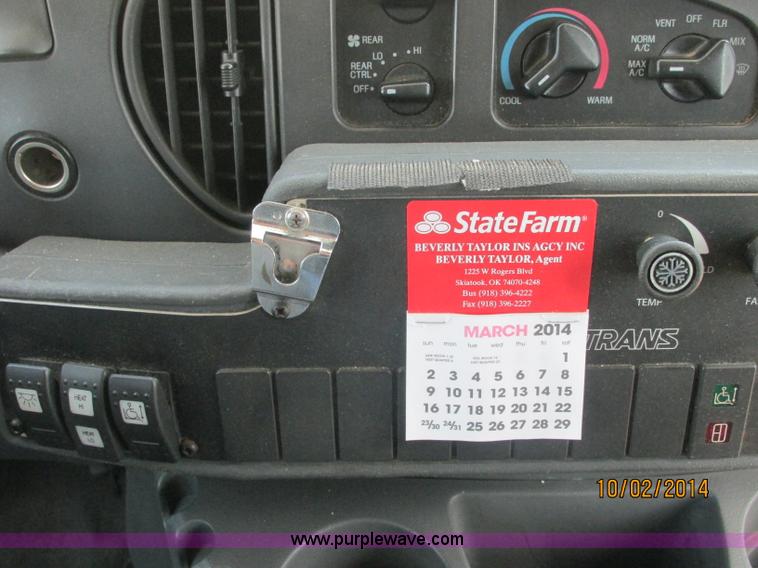 image for item J2454 2003 Ford E350 Super Duty Startrans bus