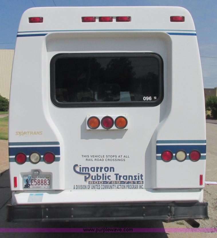 image for item J2454 2003 Ford E350 Super Duty Startrans bus