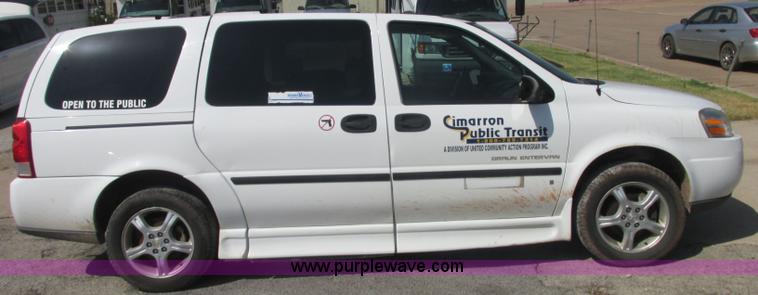 image for item J2456 2007 Chevrolet Uplander cargo van