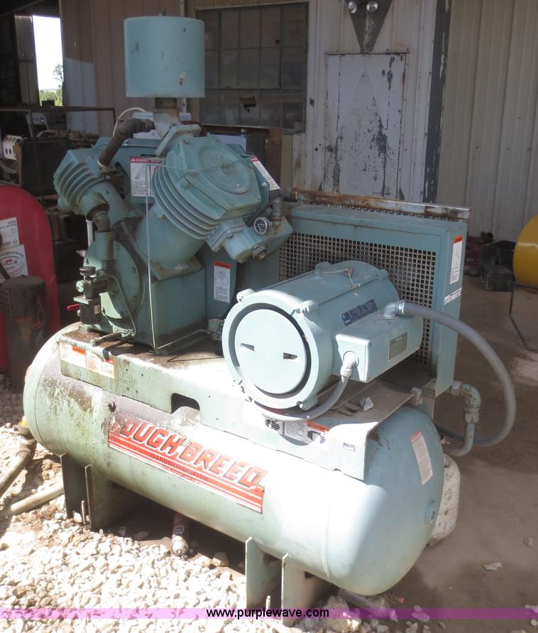 image for item O9519 1991 Gardner Denver Tough Breed air compressor