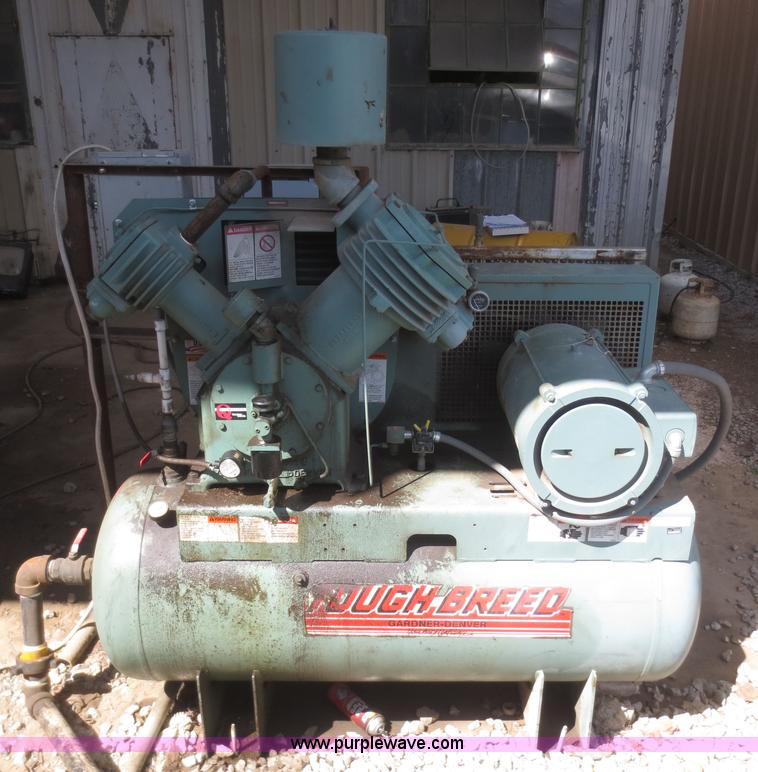 image for item O9519 1991 Gardner Denver Tough Breed air compressor