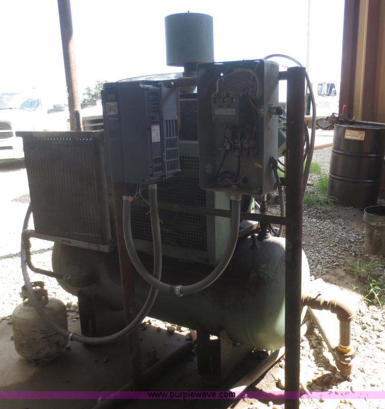 image for item O9519 1991 Gardner Denver Tough Breed air compressor