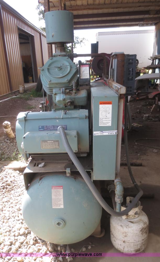 image for item O9519 1991 Gardner Denver Tough Breed air compressor