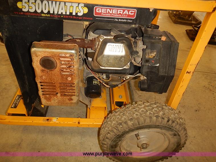 image for item BA9501 Generac 5500 generator