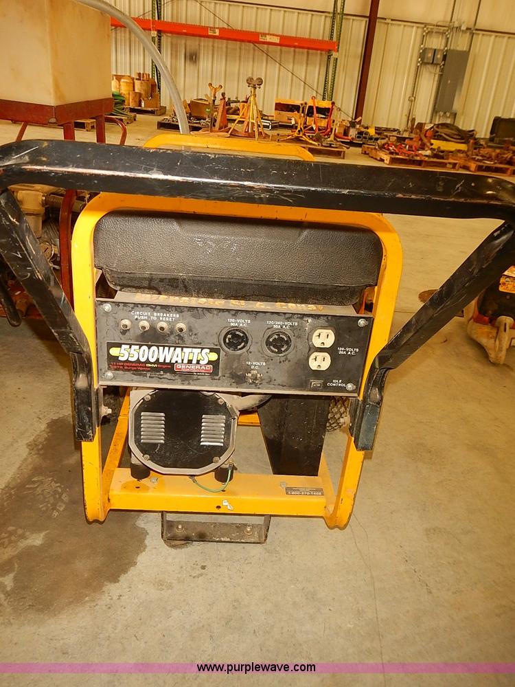image for item BA9502 Generac 5500 generator