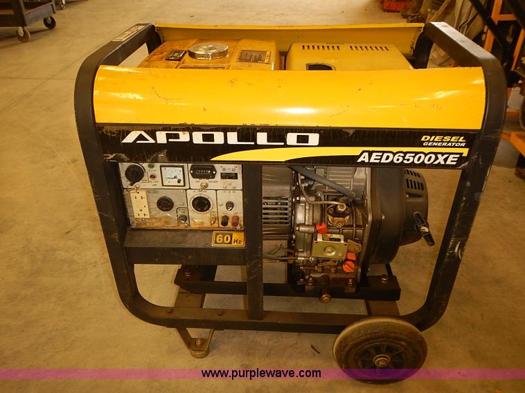 image for item BA9503 Apollo AED6500XE generator