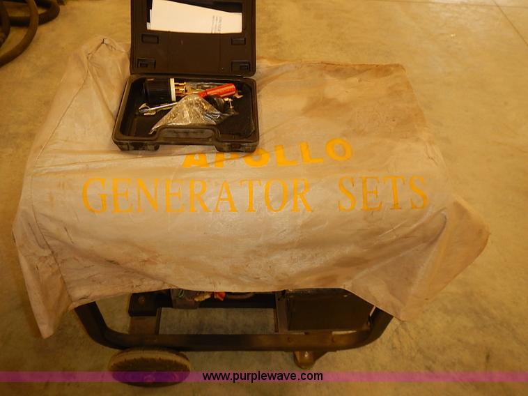 image for item BA9503 Apollo AED6500XE generator