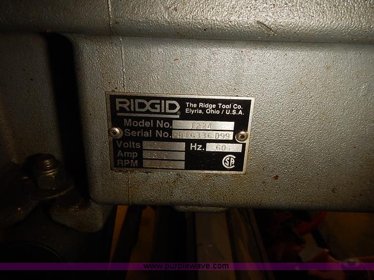 image for item BD9960 Ridged 1224 pipe threader