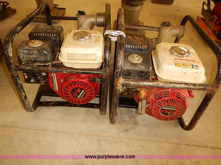 image for item BD9995 (2) Honda 4 HP pumps