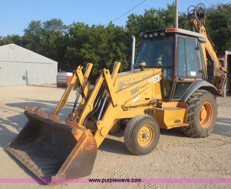 image for item F8292 1996 Case 580 Super L backhoe
