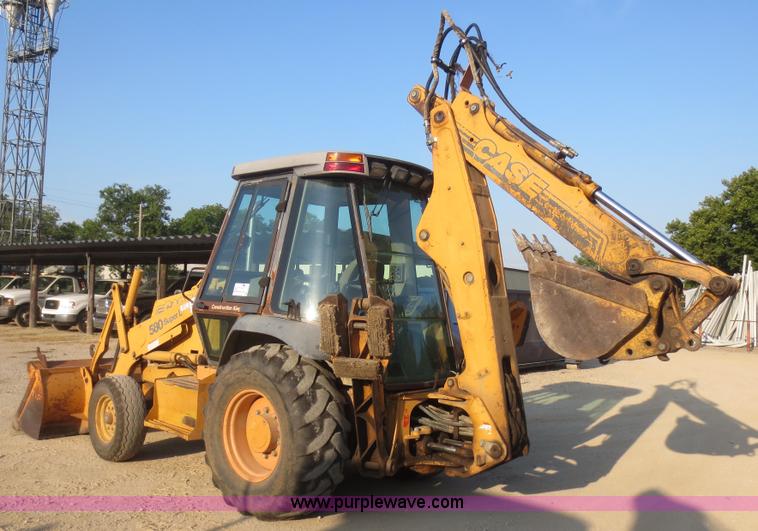 image for item F8292 1996 Case 580 Super L backhoe