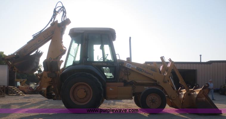 image for item F8292 1996 Case 580 Super L backhoe