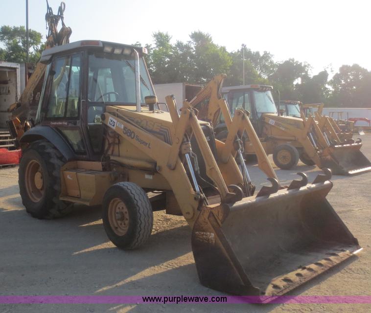 image for item F8292 1996 Case 580 Super L backhoe