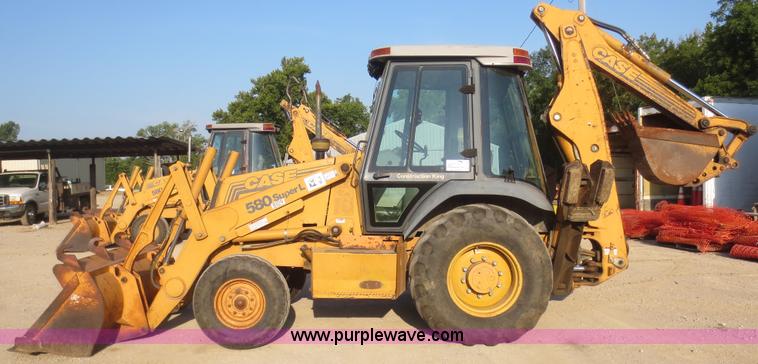 image for item F8293 1995 Case 580 Super L backhoe