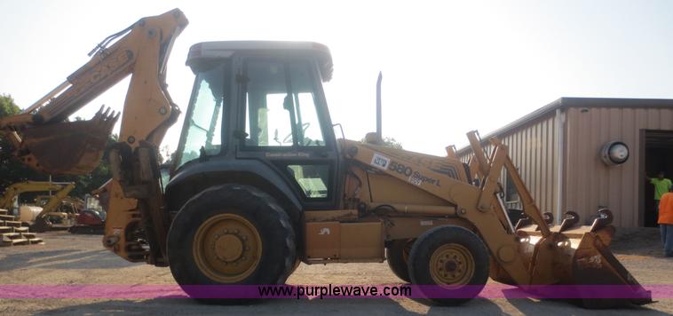 image for item F8293 1995 Case 580 Super L backhoe