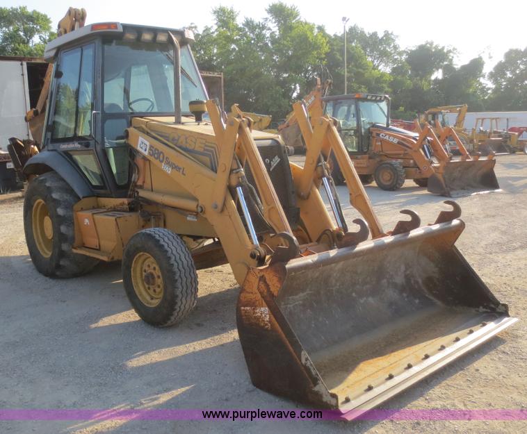 image for item F8293 1995 Case 580 Super L backhoe