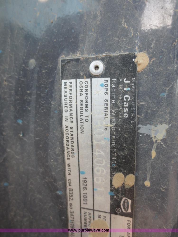 image for item F8293 1995 Case 580 Super L backhoe