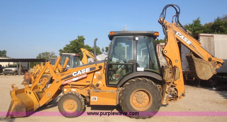 image for item F8294 2008 Case 580 Super M Series 3 backhoe
