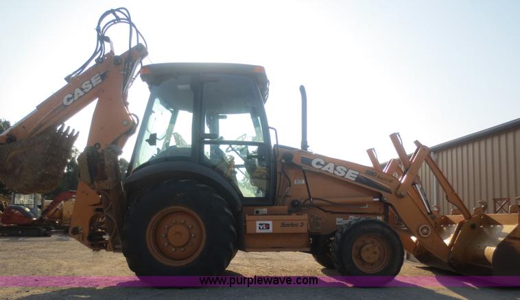 image for item F8294 2008 Case 580 Super M Series 3 backhoe