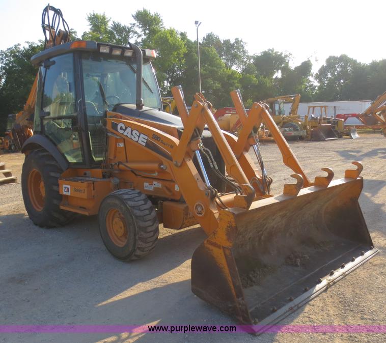 image for item F8294 2008 Case 580 Super M Series 3 backhoe