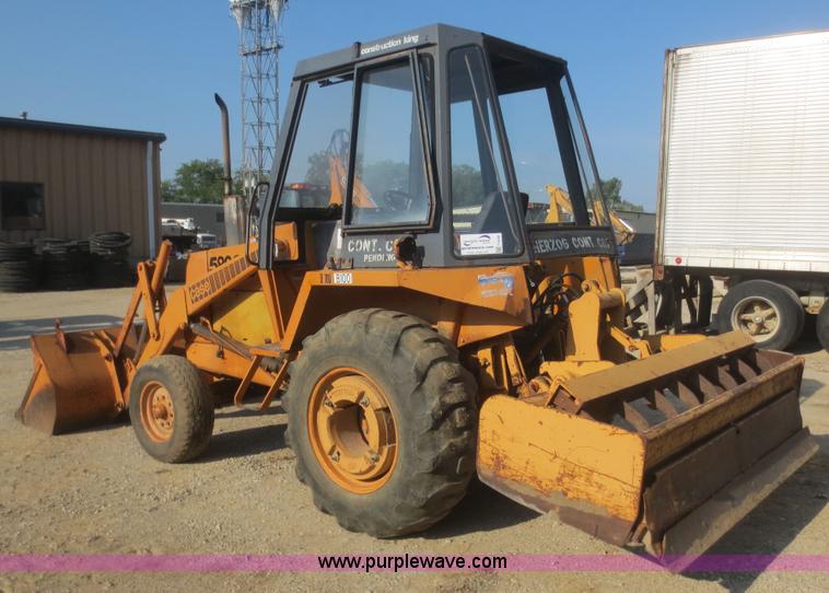 image for item F8296 1977 Case 580C landscape loader