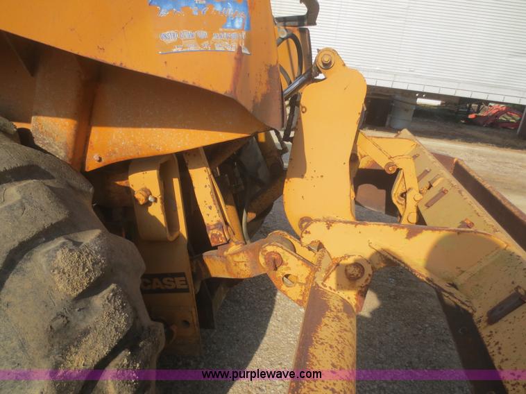 image for item F8296 1977 Case 580C landscape loader