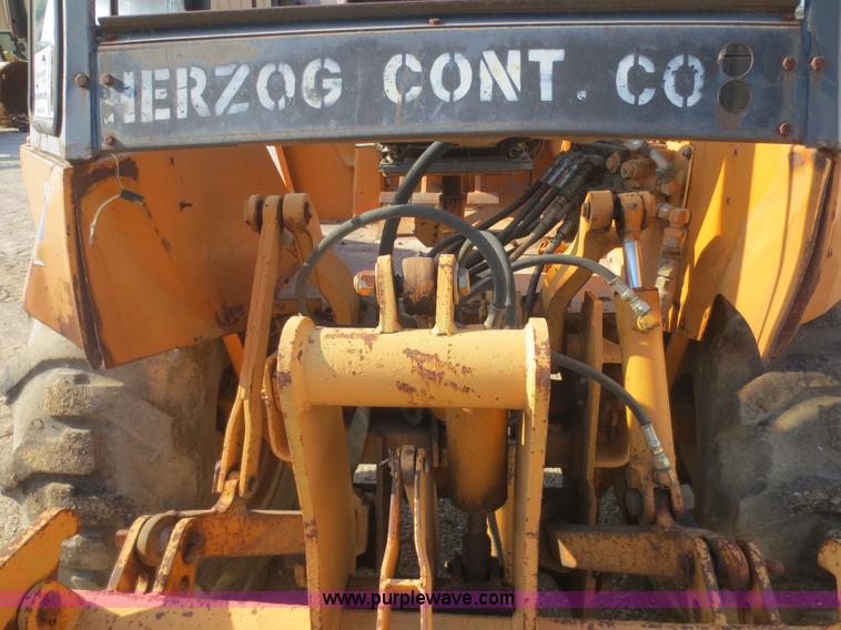 image for item F8296 1977 Case 580C landscape loader