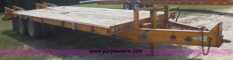 image for item F8301 1992 CZ Engineering CZ10KT equipment trailer