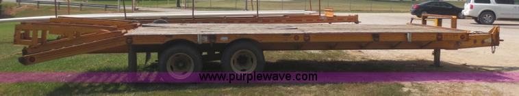 image for item F8301 1992 CZ Engineering CZ10KT equipment trailer