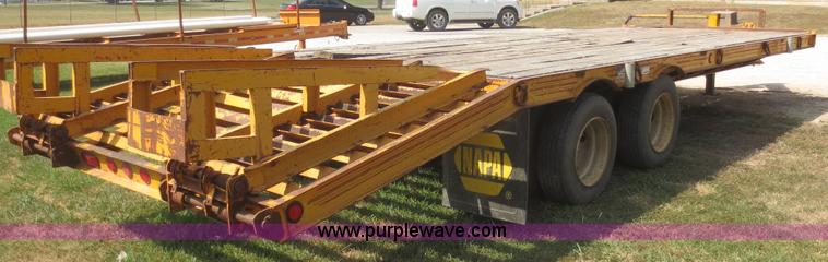 image for item F8301 1992 CZ Engineering CZ10KT equipment trailer